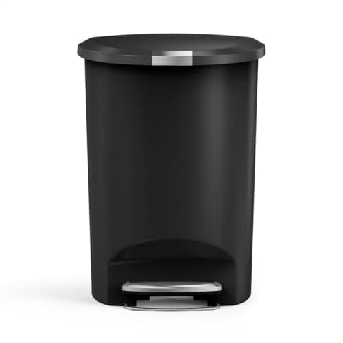 simplehuman 50 L Semi-Round Step Can
