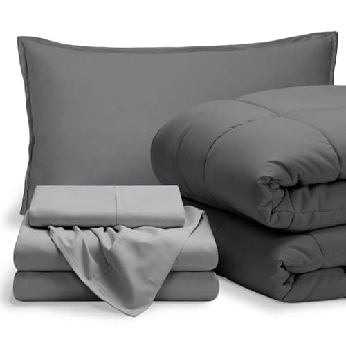 Bare Home Twin XL Bed-in-a-Bag, 5-Piece — our pick for Dorm room essentials that earn their space