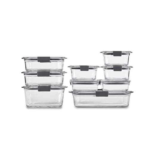Rubbermaid Brilliance Glass Set of 9