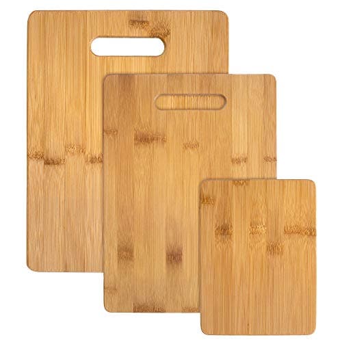 Totally Bamboo 3-Piece Reversible Board Set — our pick for The best cutting boards for a first apartment