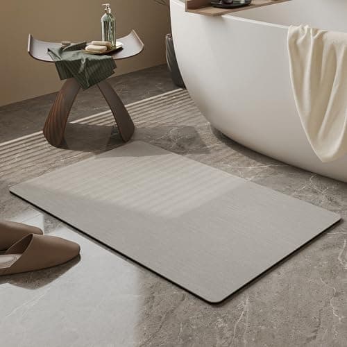 Mecko Ultra-Thin Bath Mat, 16 × 24