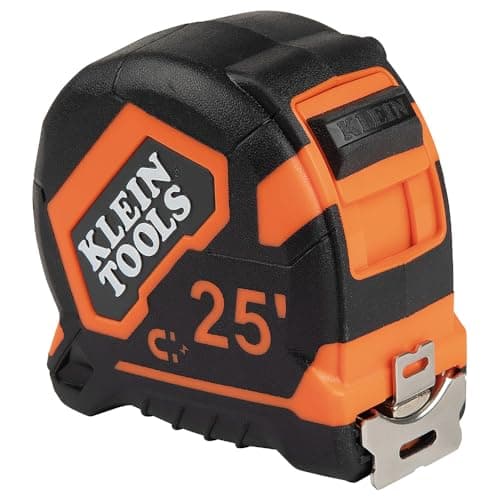 Klein Tools 9225 Double-Hook Tape Measure, 25 ft