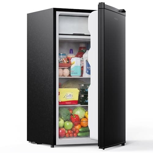Upstreman 3.2 cu ft Mini Fridge with Freezer