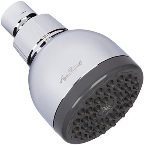 Aqua Elegante High-Pressure Shower Head, 2.5 GPM