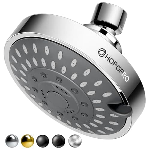 HOPOPRO 5-Mode Fixed High-Pressure Shower Head