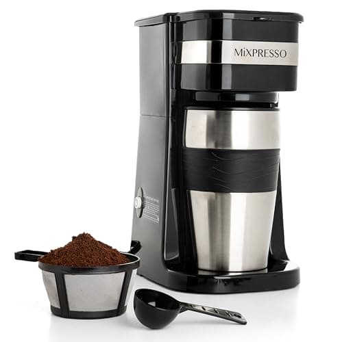 Mixpresso Single-Serve with 14 oz Travel Mug