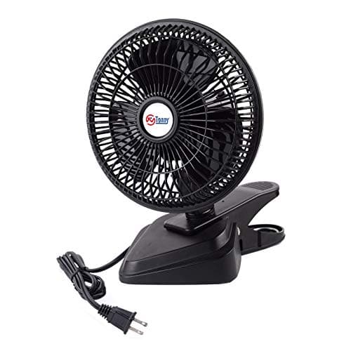 TN TONNY Convertible 6-Inch Desk & Clip Fan
