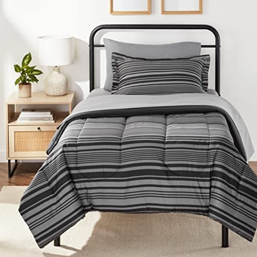 Amazon Basics Twin XL 5-Piece Comforter Set