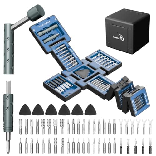STREBITO 55-in-1 Magnetic Screwdriver Cube