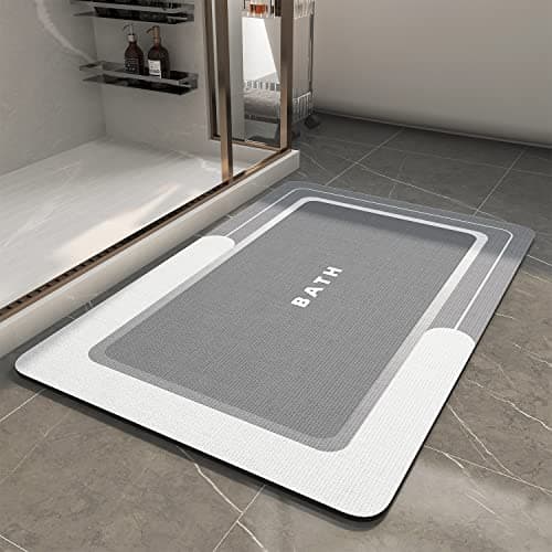 MontVoo Quick-Dry Thin Bath Mat