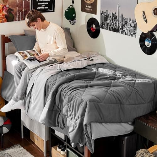 Bedsure Twin XL Reversible 5-Piece Set